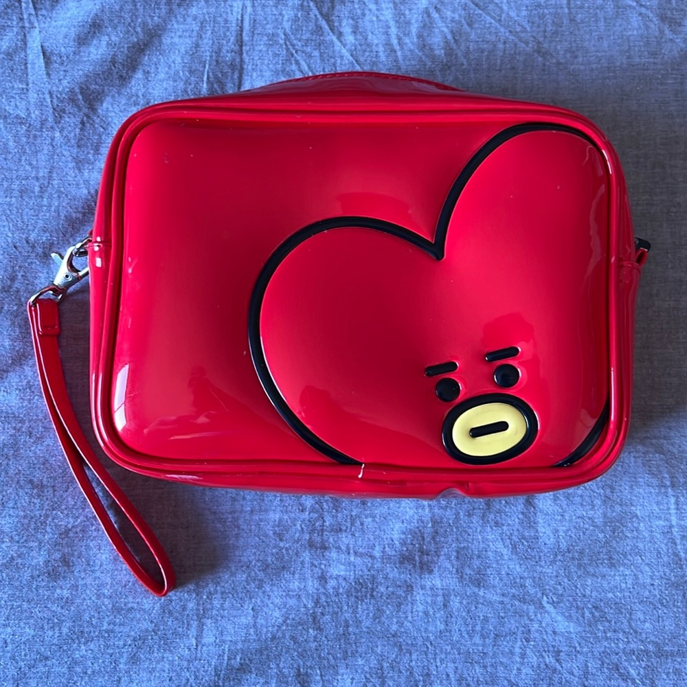BT21 BTS V LINE FRIENDS TATA Cosmetic Travel Bag